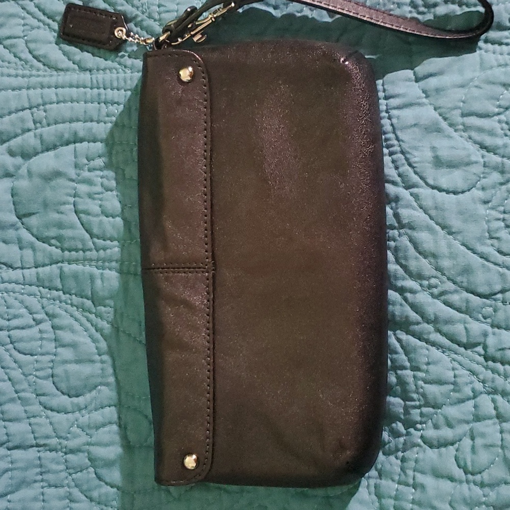 Coach leather wristlet - Picture 4 of 11